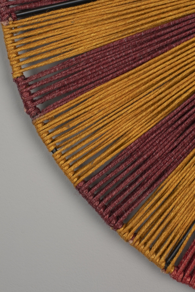 Spejl `Surya Rope´ L - Multifarvet