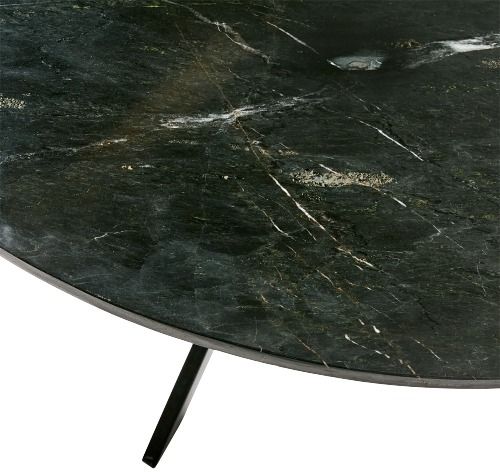 Bord 'Milan' Rund 120cm - Sort