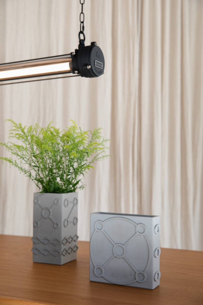 Vase 'Graphic Flat' - Grå