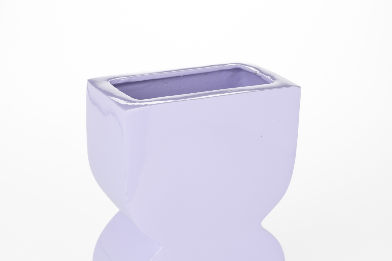 Vase Cones S 'Shiny Lilac' - Lilla