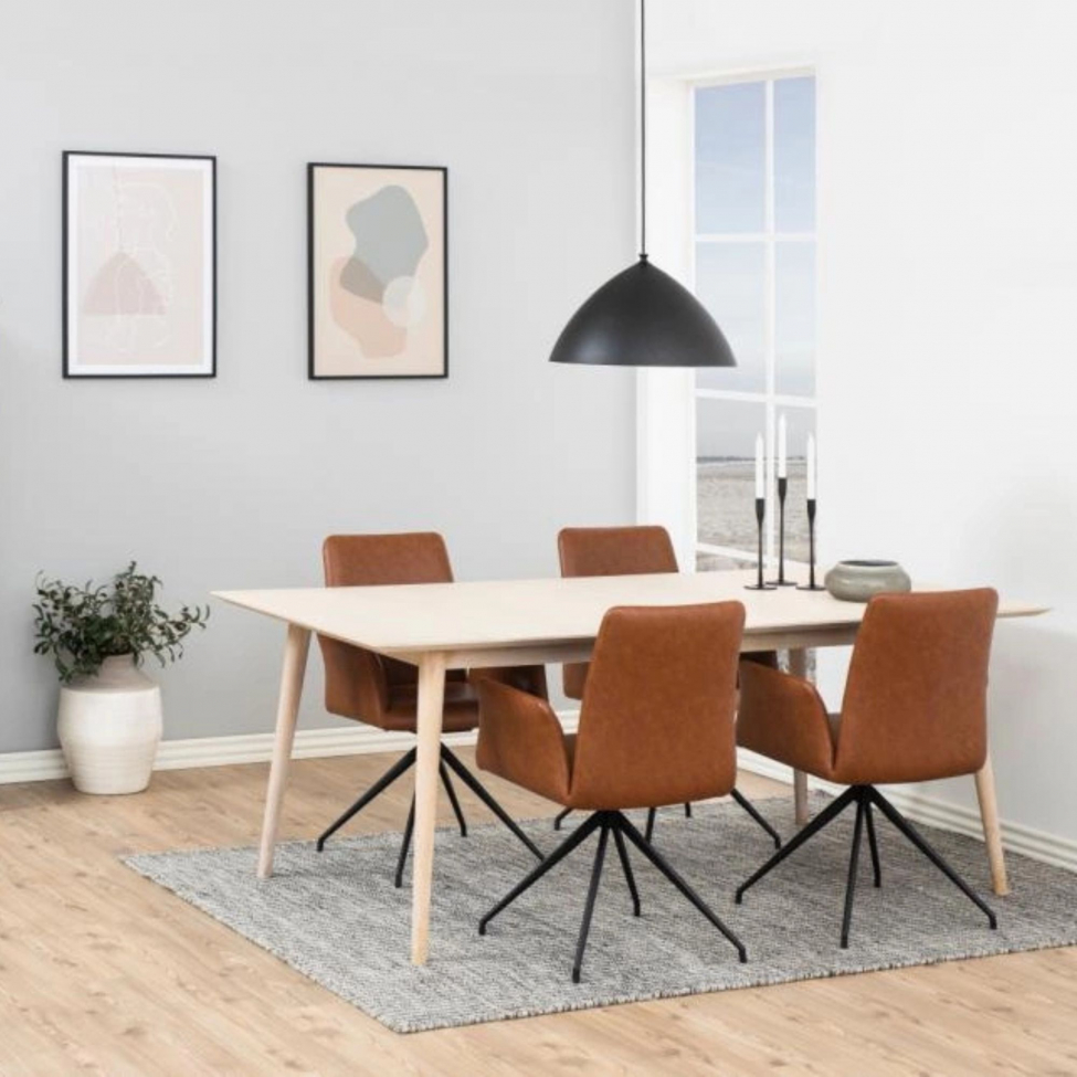 Stol 'V&auml;ster&aring;s' - Brun