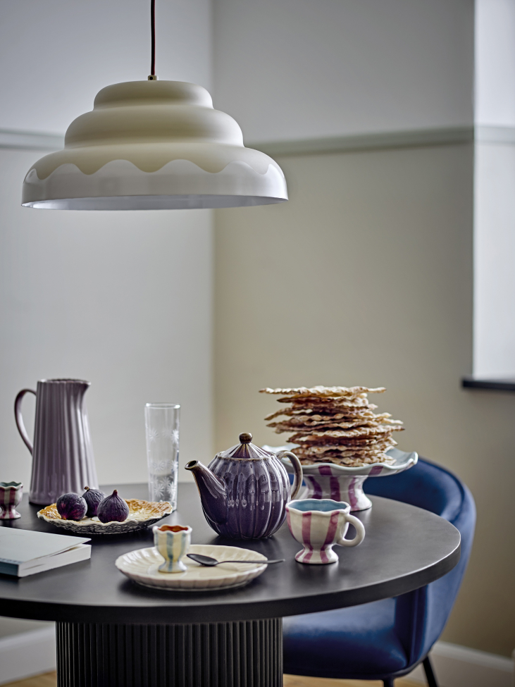Loftlampe 'Lacya' 40cm Rund - Natur