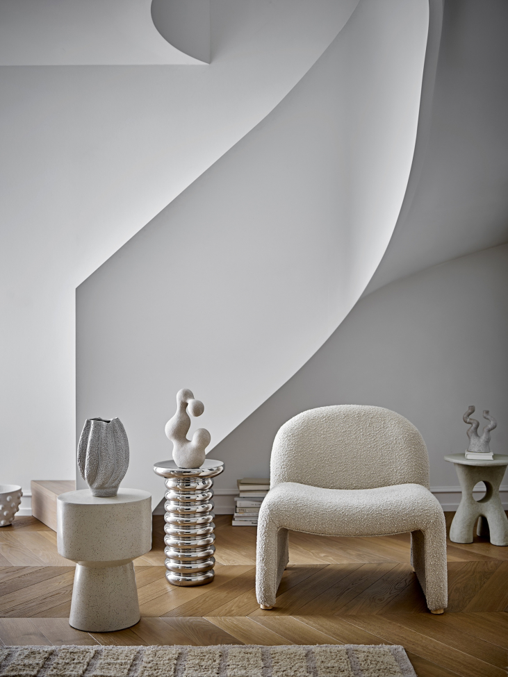Lounge stol 'Neel' - Natur