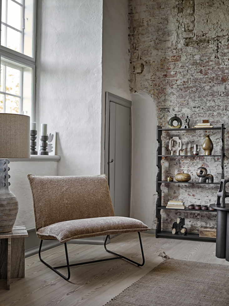 Lounge stol 'Cape' - Brun