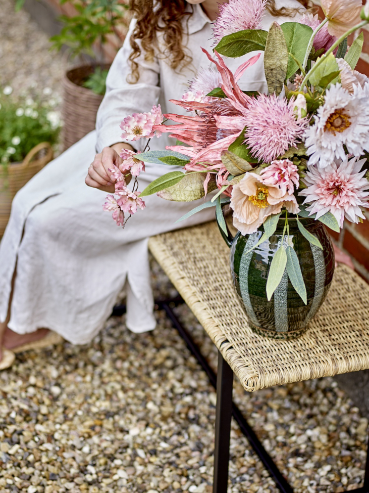 Havebænk 'Adilly' – Natur/Rattan