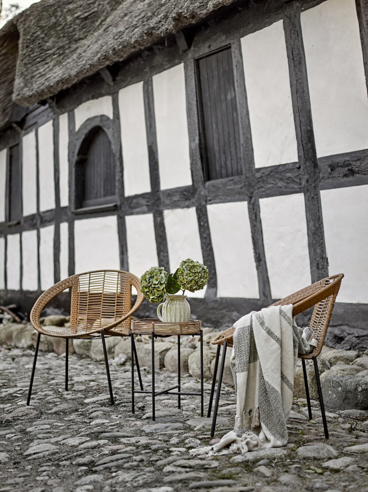 Loungesæt 'Dudine' - natur/rattan