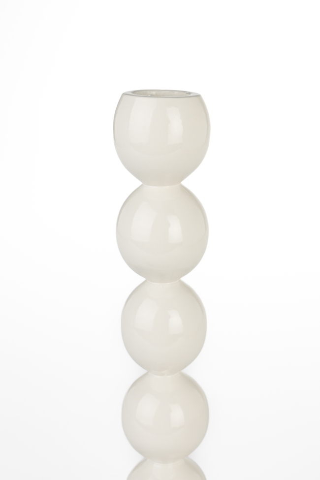 Lysestage 'Bubbles' - Beige