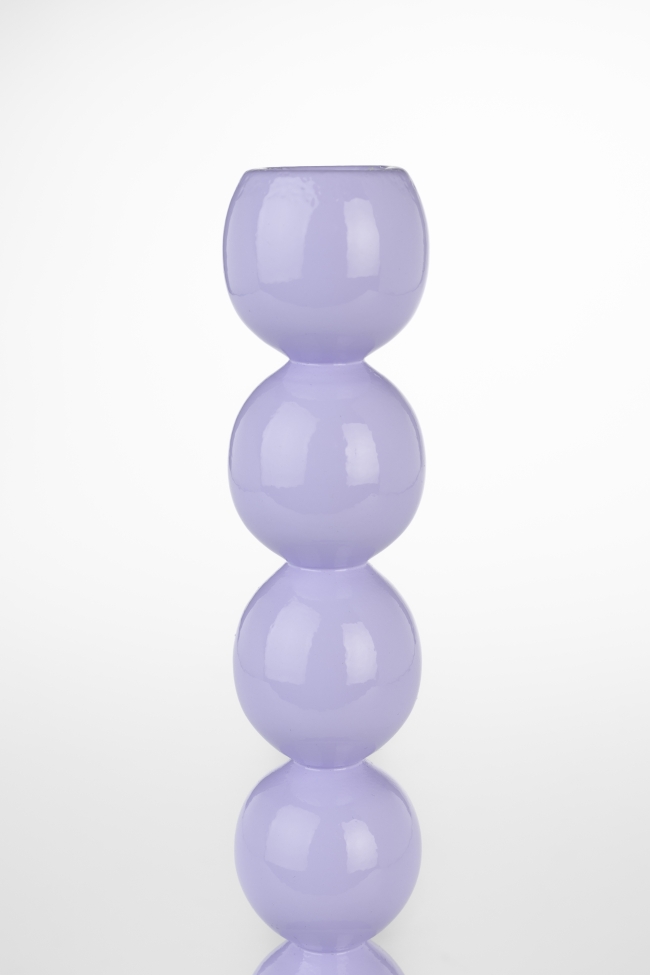 Lysestage 'Bubbles' - Lilla