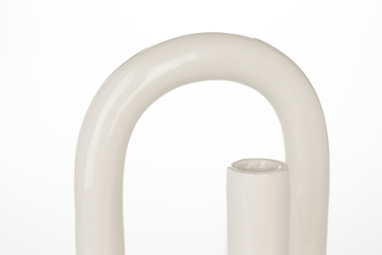 Lysestage 'Tubo' - Beige L
