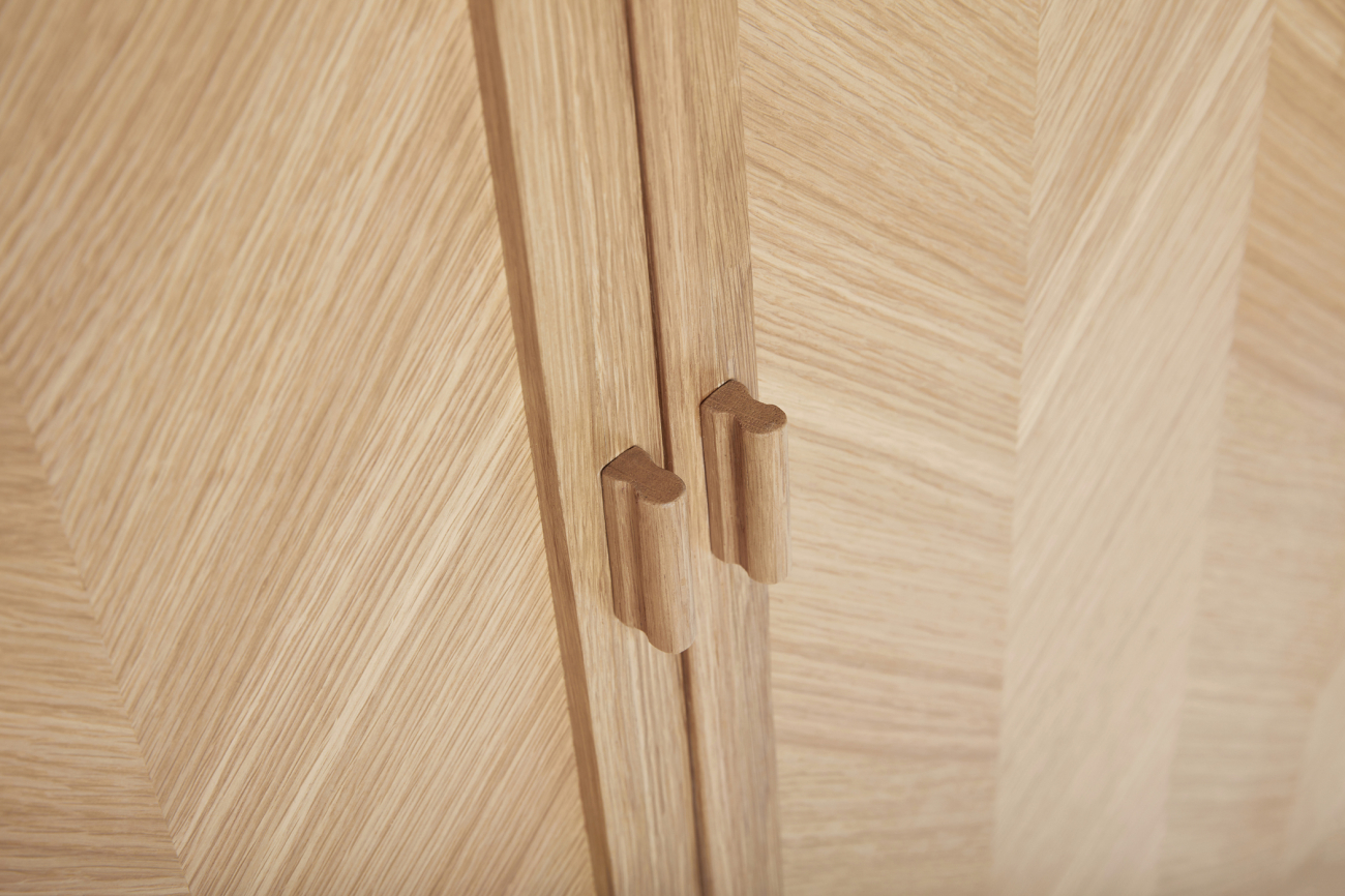 Garderobe 'Herringbone' - Natur