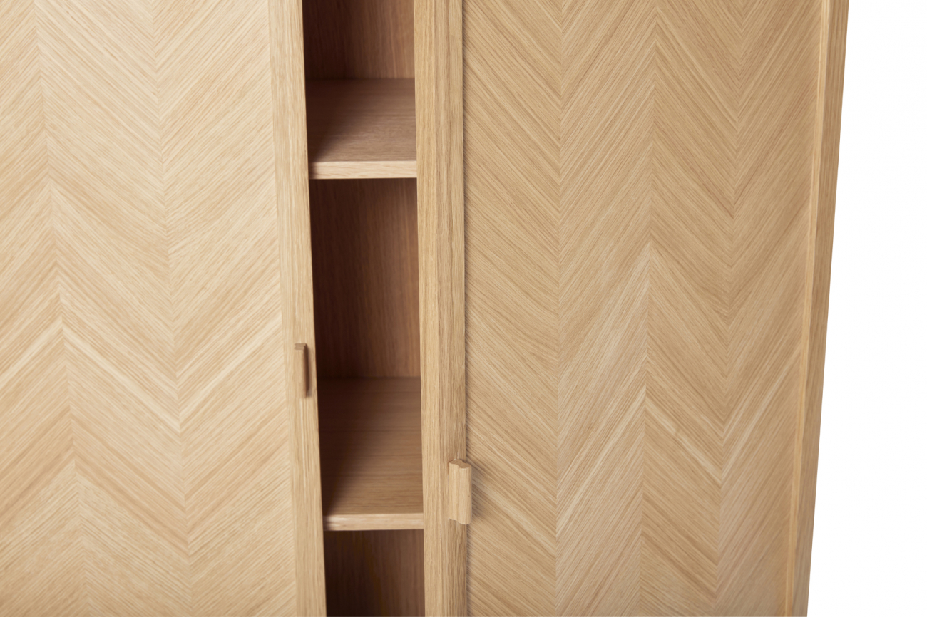 Garderobe 'Herringbone' - Natur