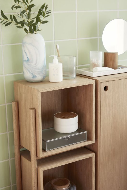Konsolbord 'Cube' - Natur