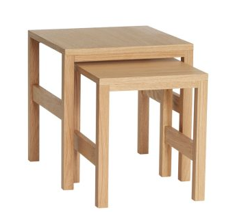Sidebord 'Puzzle' 2 dele - Natur