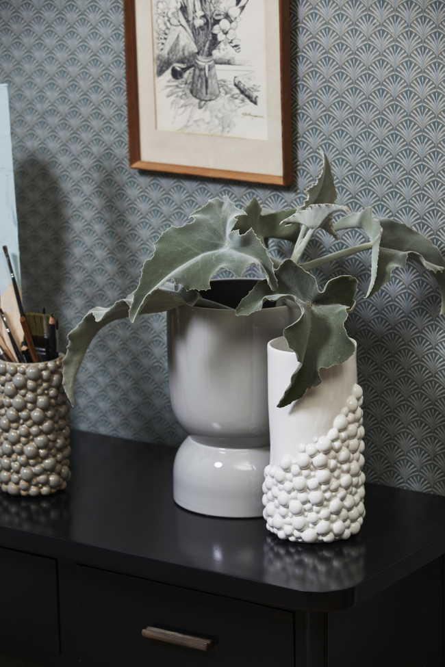 Vase 'NAXOS' L - Hvid