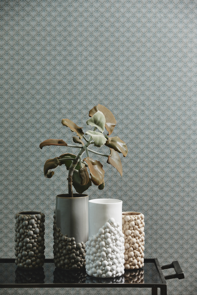 Vase 'NAXOS' L - Grå