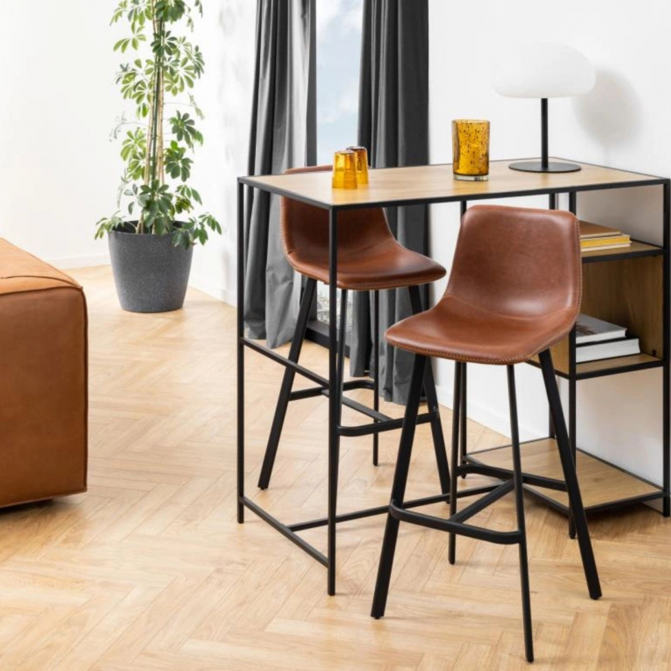 Barstol 'Tärnsjö' - Brun