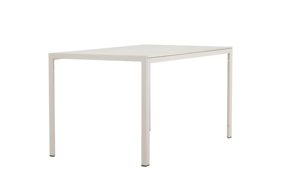 Spisebord 'Mirko' 140x74cm - Beige
