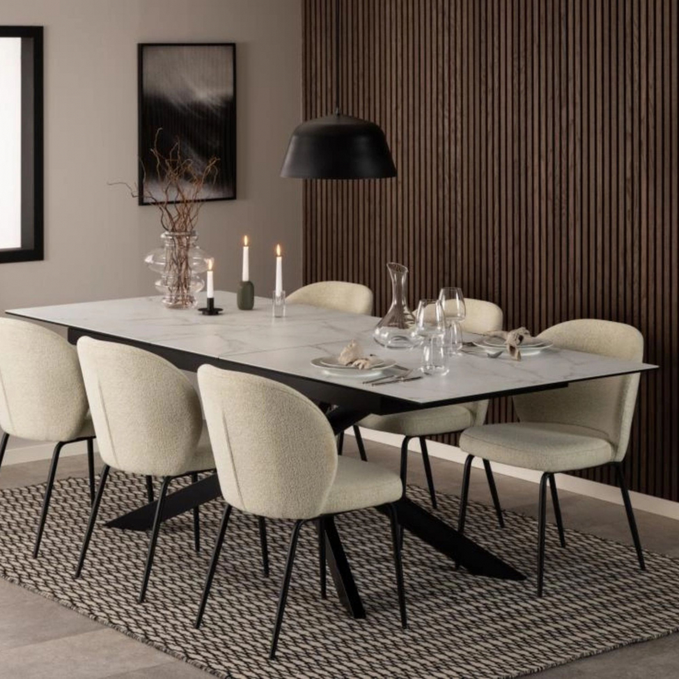 Stol '&Auml;ngom' - Lysbeige