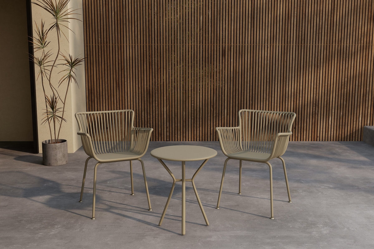 Kaffesæt 'Sifnos' – Beige