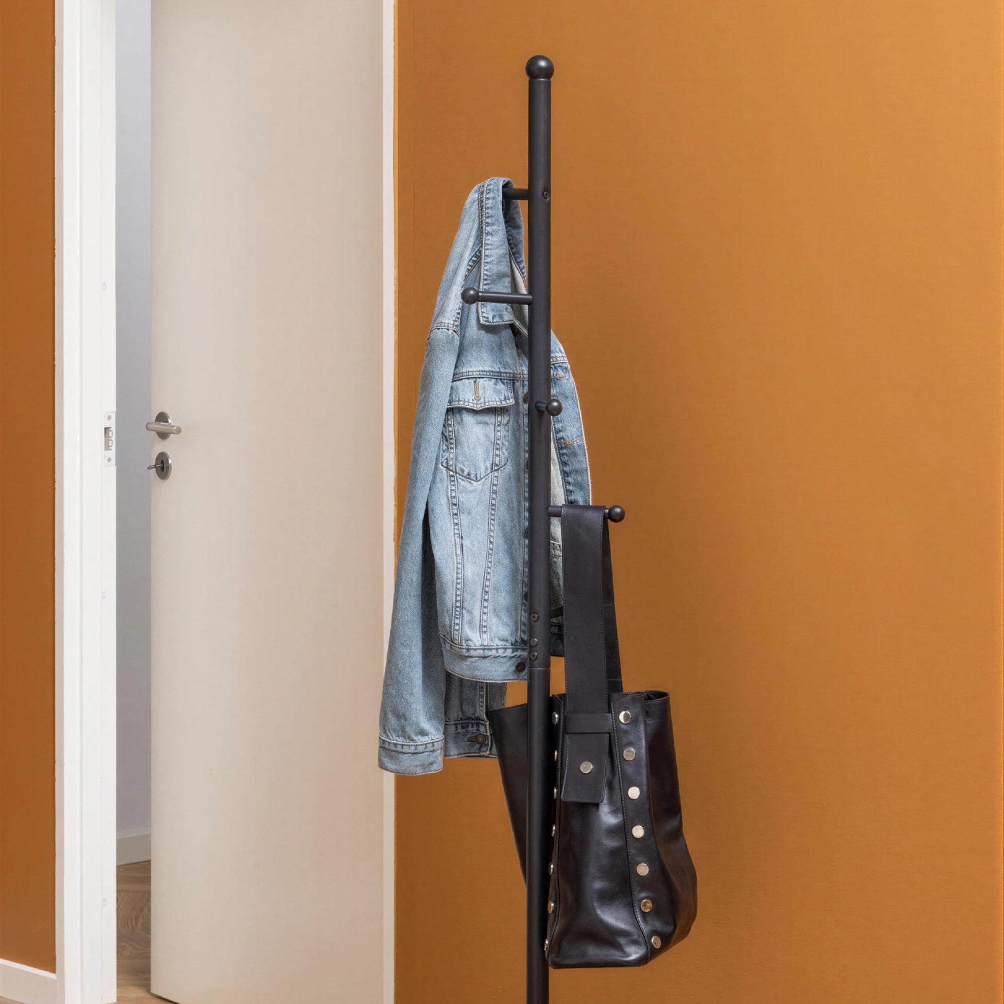 Tøjstativ 'Ljusdal' 32cm - Sort
