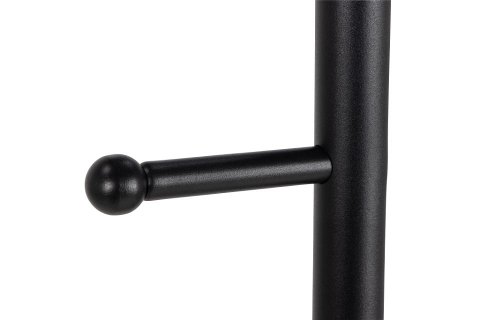 Tøjstativ 'Ljusdal' 24cm - Sort