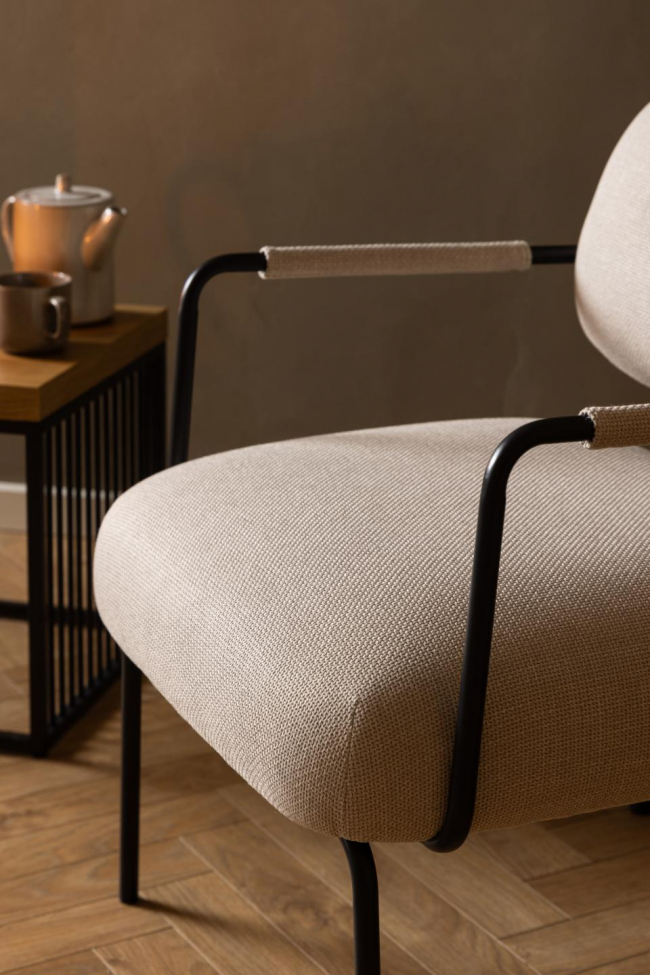 Lænestol 'Målilla' - Beige