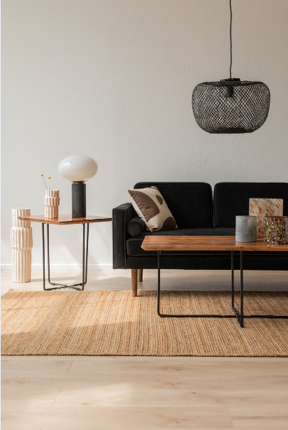 Sofabord Vintage 110x60cm - Natur