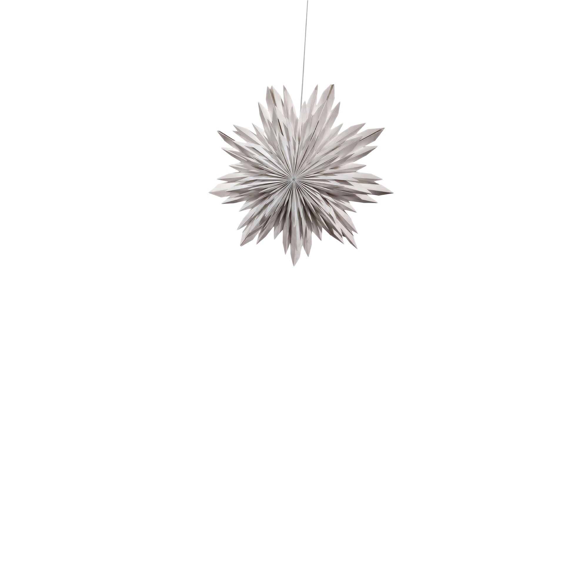 Adventsstjerne 'Oslo' 45cm - Hvid