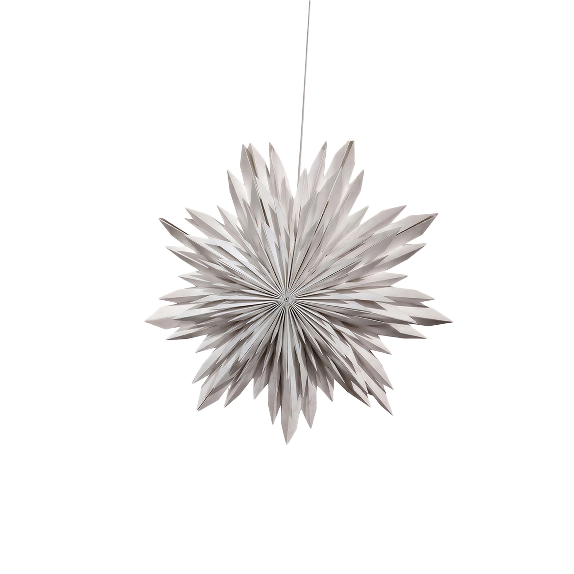 Adventsstjerne 'Oslo' 45cm - Hvid