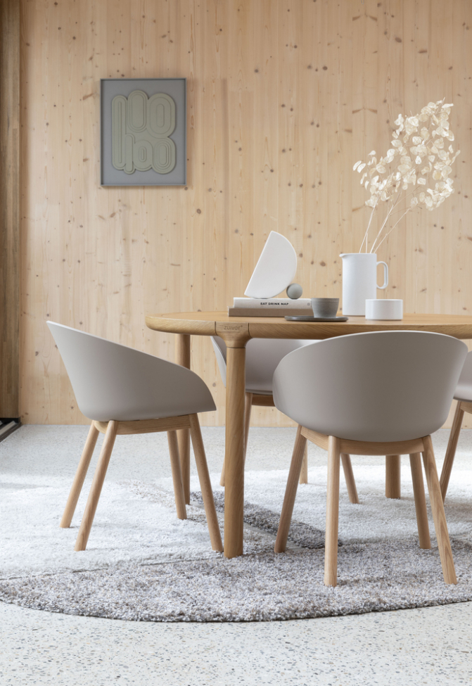 Lænestol 'Void' - Natur/Beige