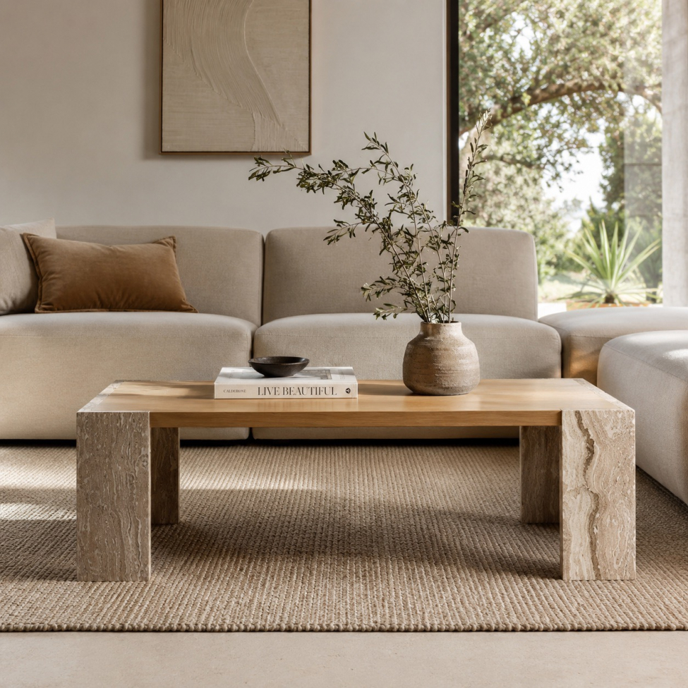 Sofabord 'Monte' 115x75cm - Natur