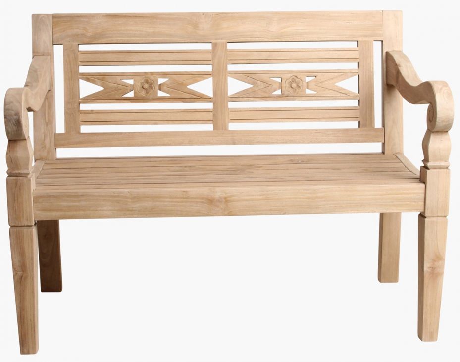 Udebænk 'Boho' - Teak