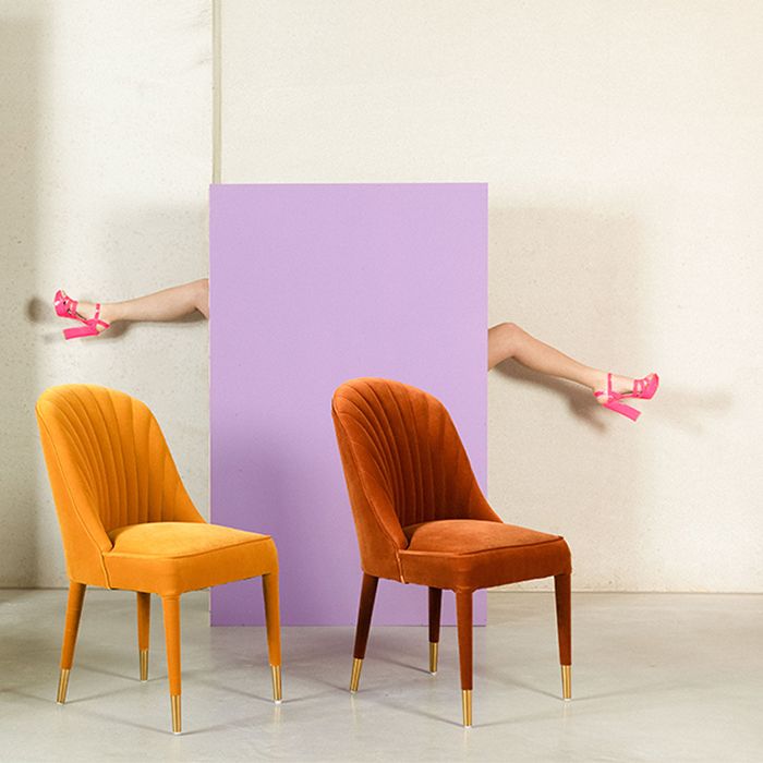 Stol 'Give me more' - Rød