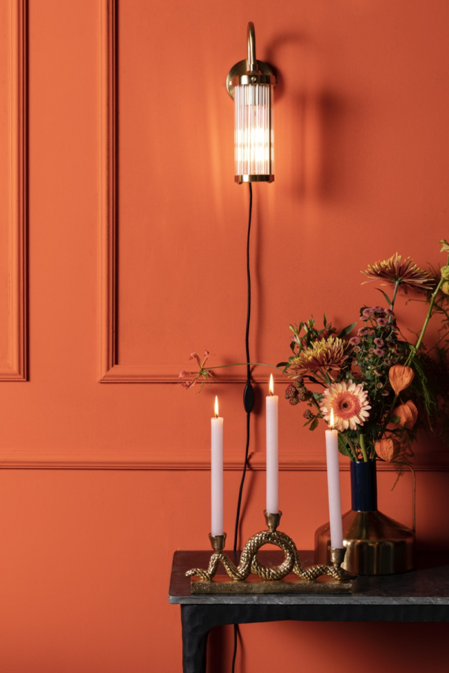Lampe 'Angel On Fire' - Guld