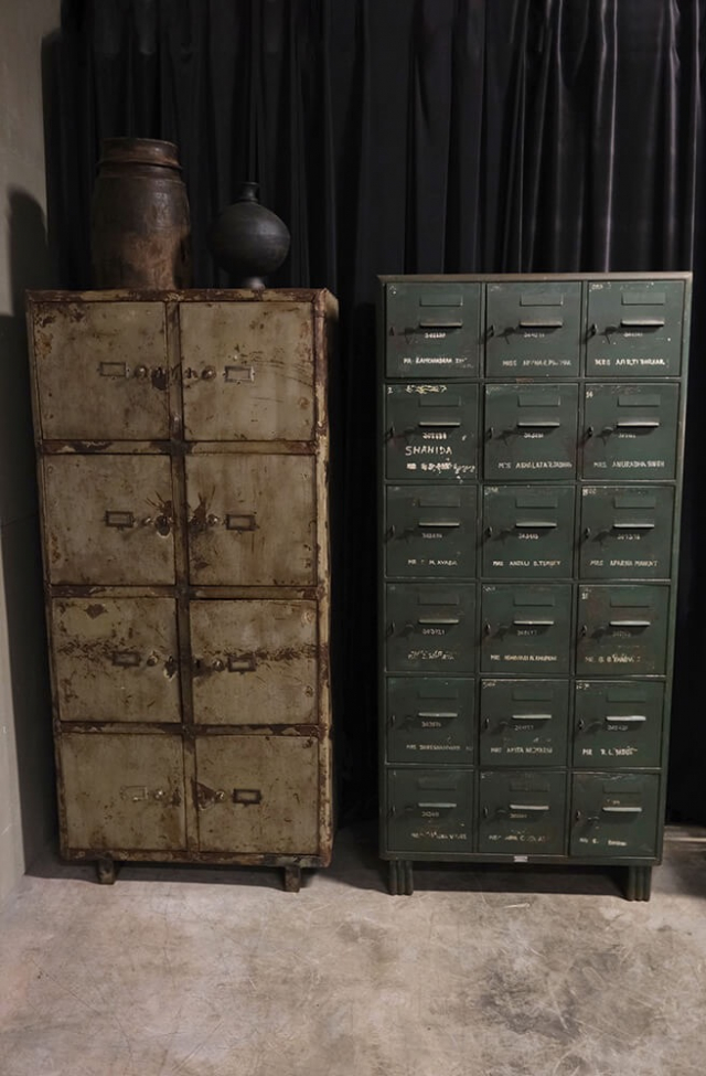 Skab 'Old locker' - Grøn