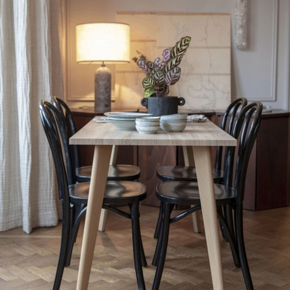 Spisebord 'Nordisk' 120x70cm - Eg