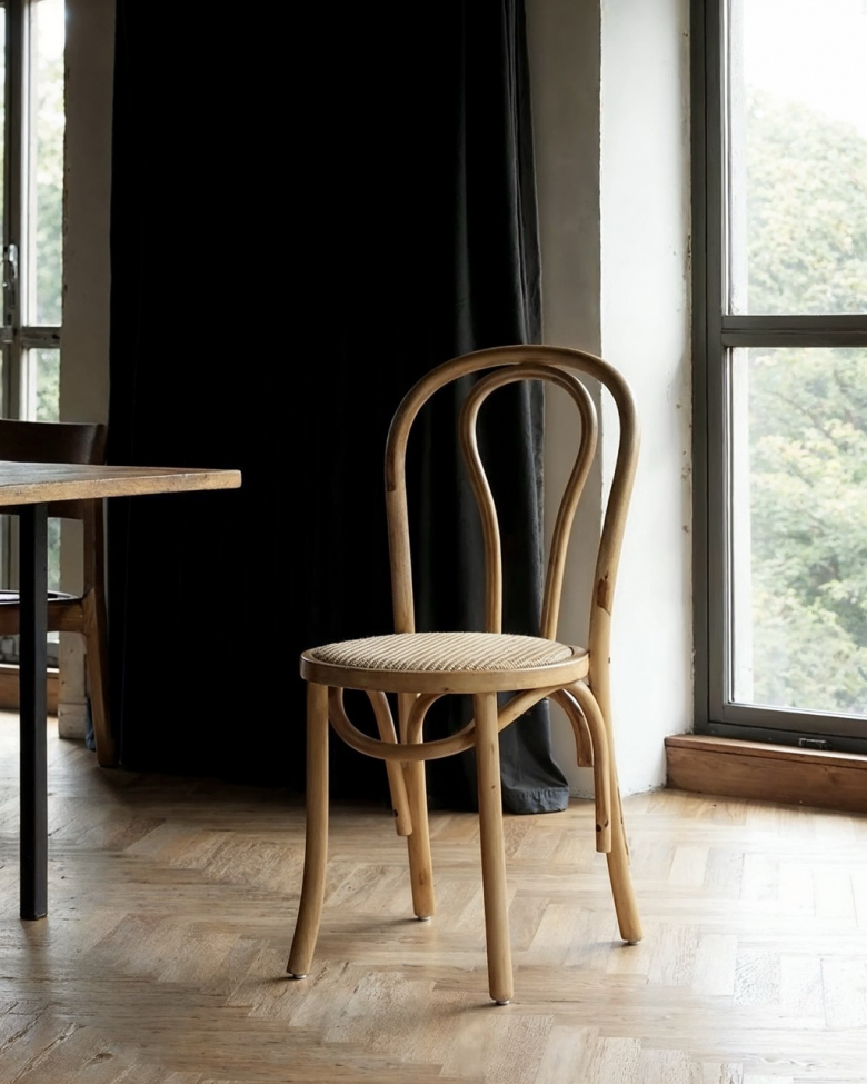Stol 'Bistro' - Rattan/Natur