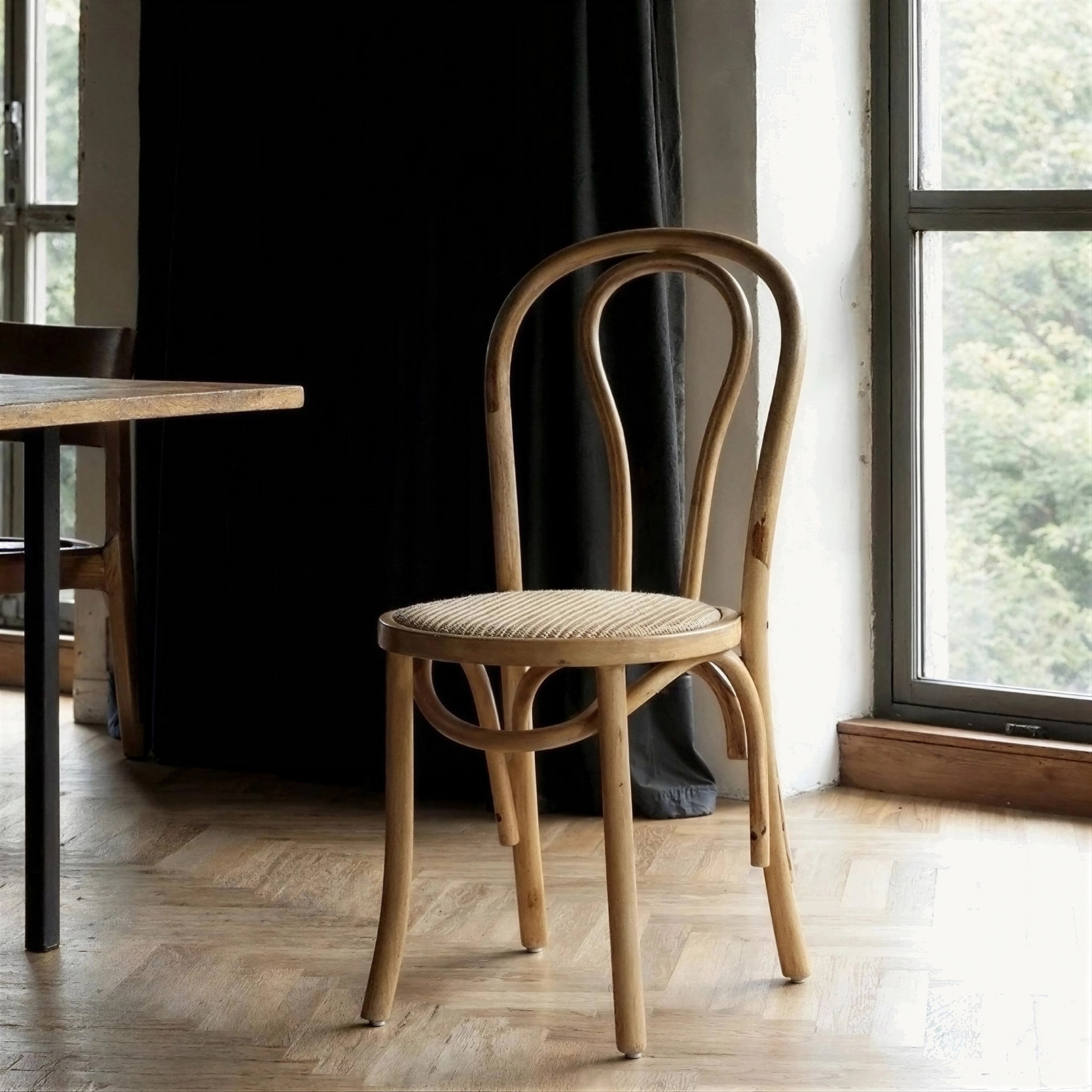 Stol 'Bistro' - Rattan/Natur