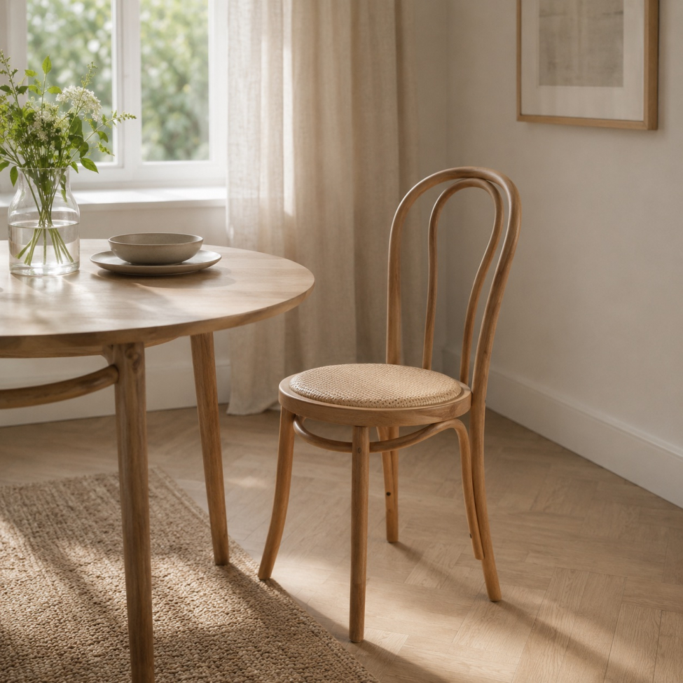 Stol 'Bistro' - Rattan/Natur