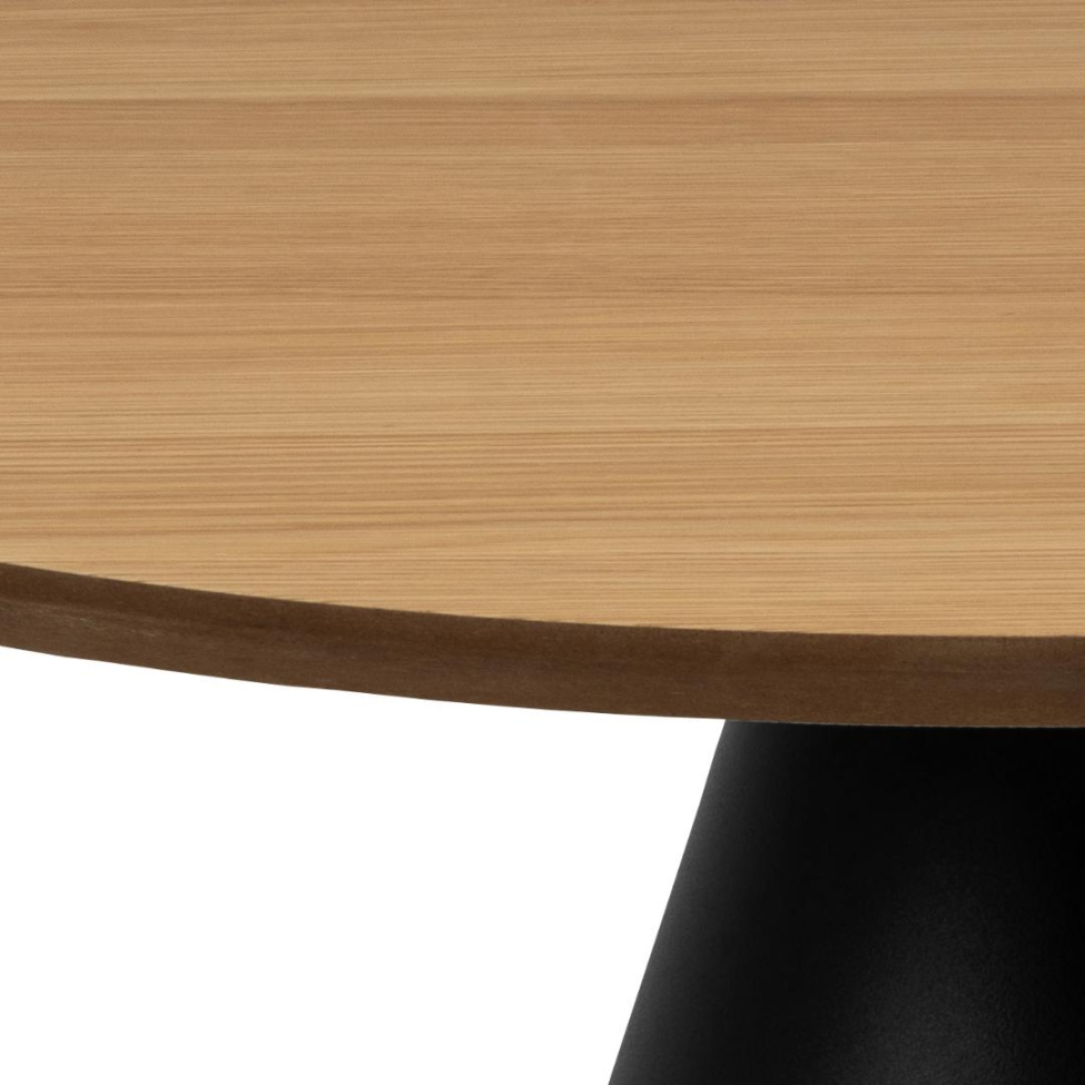 Sofabord 'Soli' 65cm - Natur/Sort