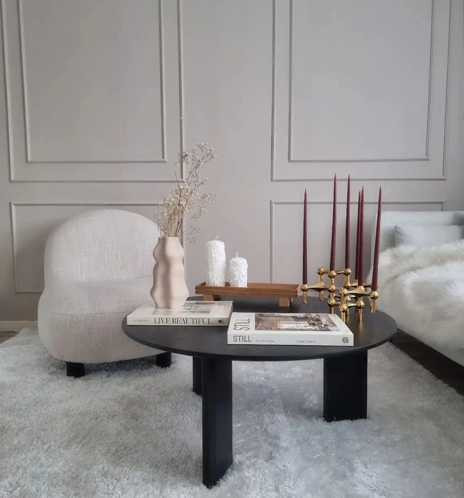 Tæppe 'Cosy' - Hvid