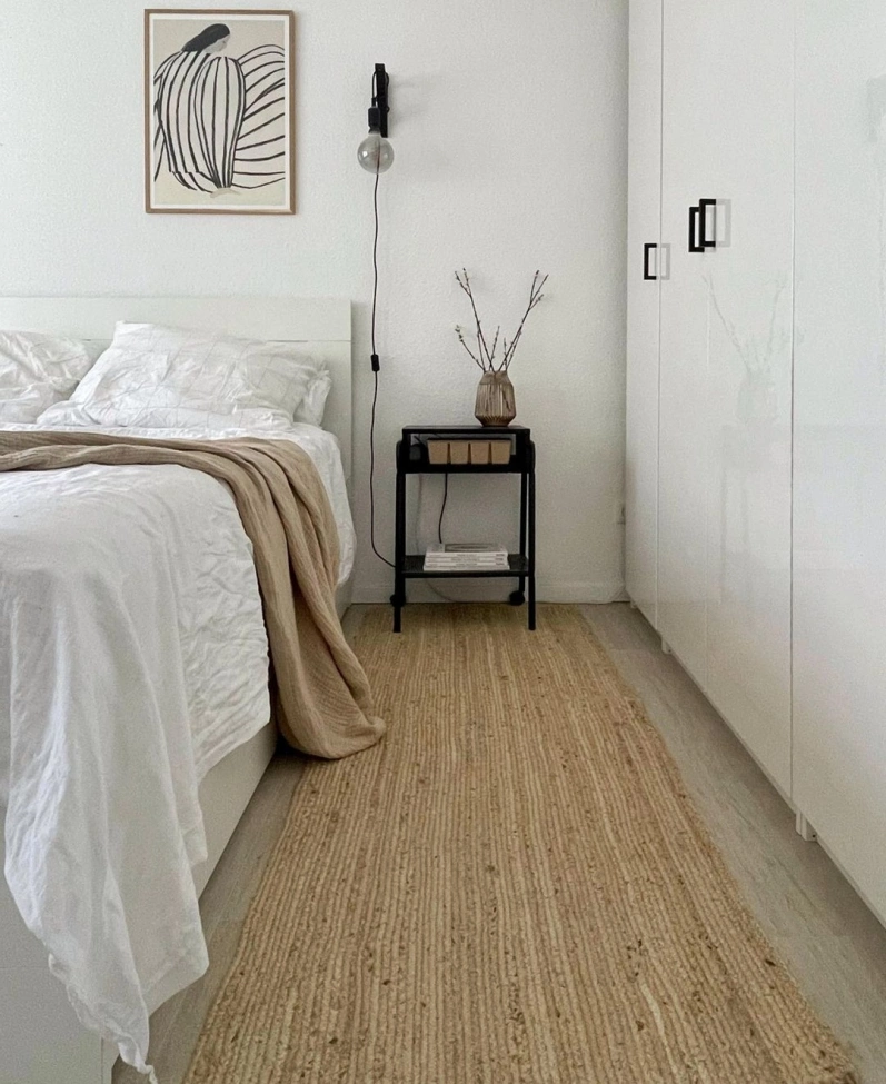 Jutemåtte 'Flätan' - Jute