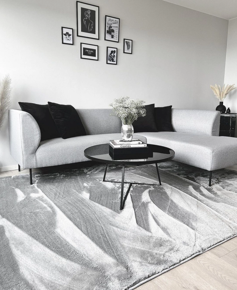 Ryamåtte 'Aranga Super Soft' - Grå