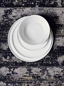 Fad 'Boho white' - Hvid