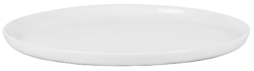 Serveringsfad 'Boho white' - Hvid