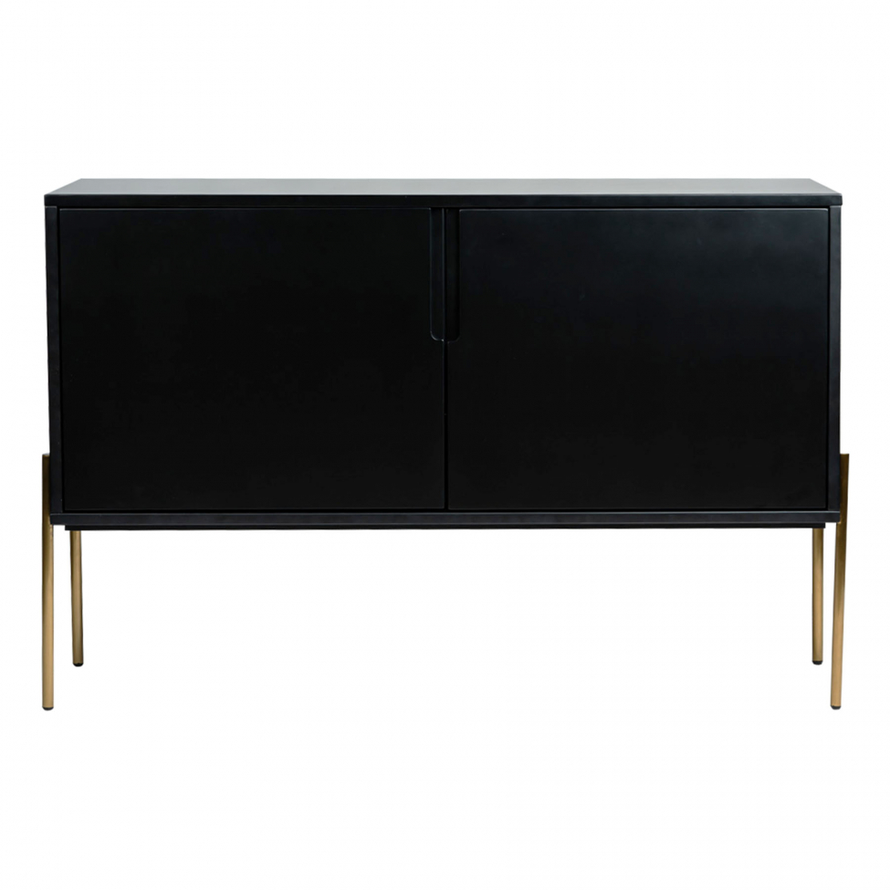Sideboard 'Frölunda' - Sort/Guld