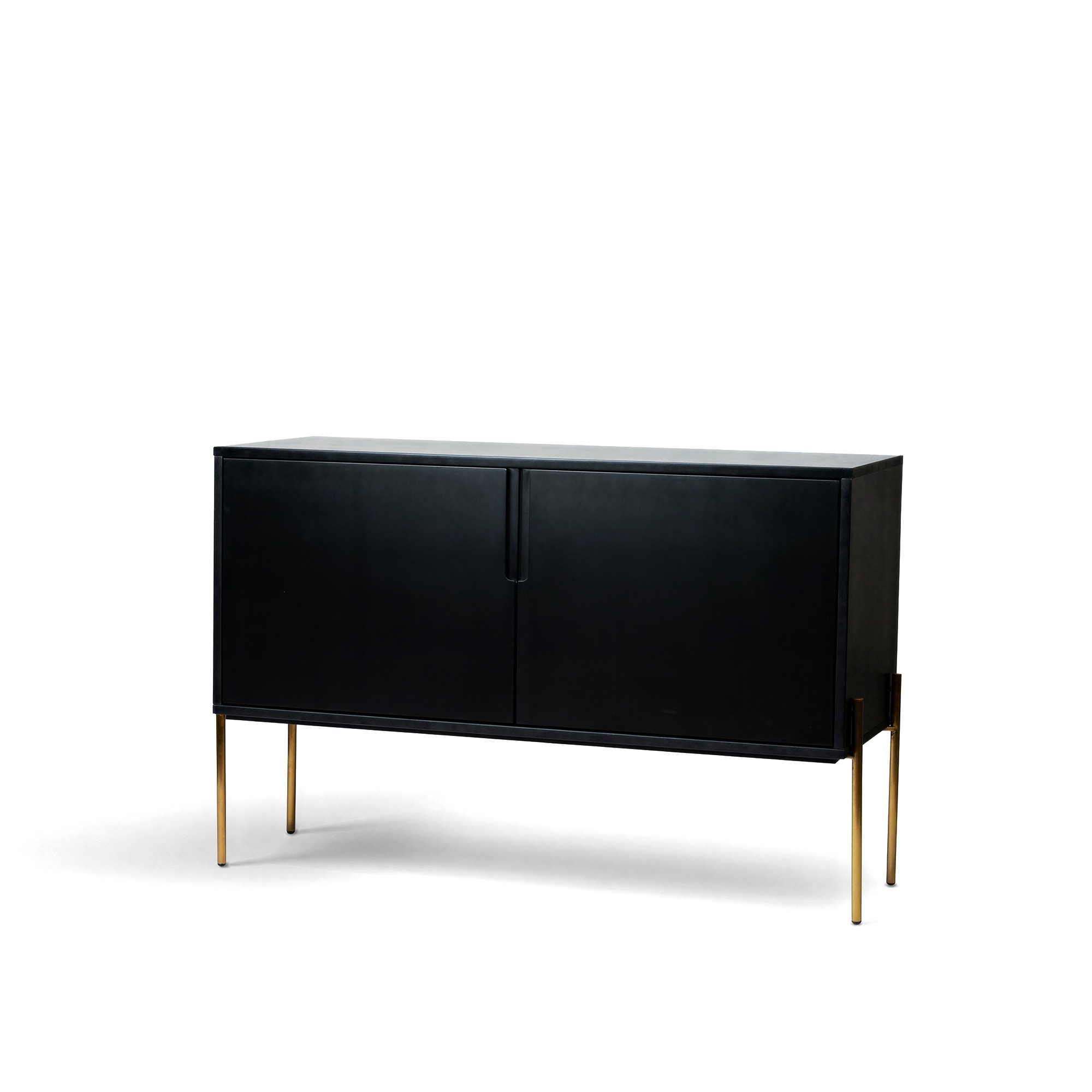 Sideboard 'Fr&ouml;lunda' - Sort/Guld