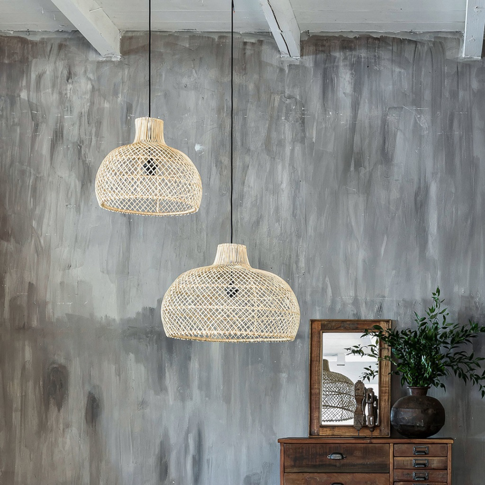 Loftlampe 'Maze' L - Natur