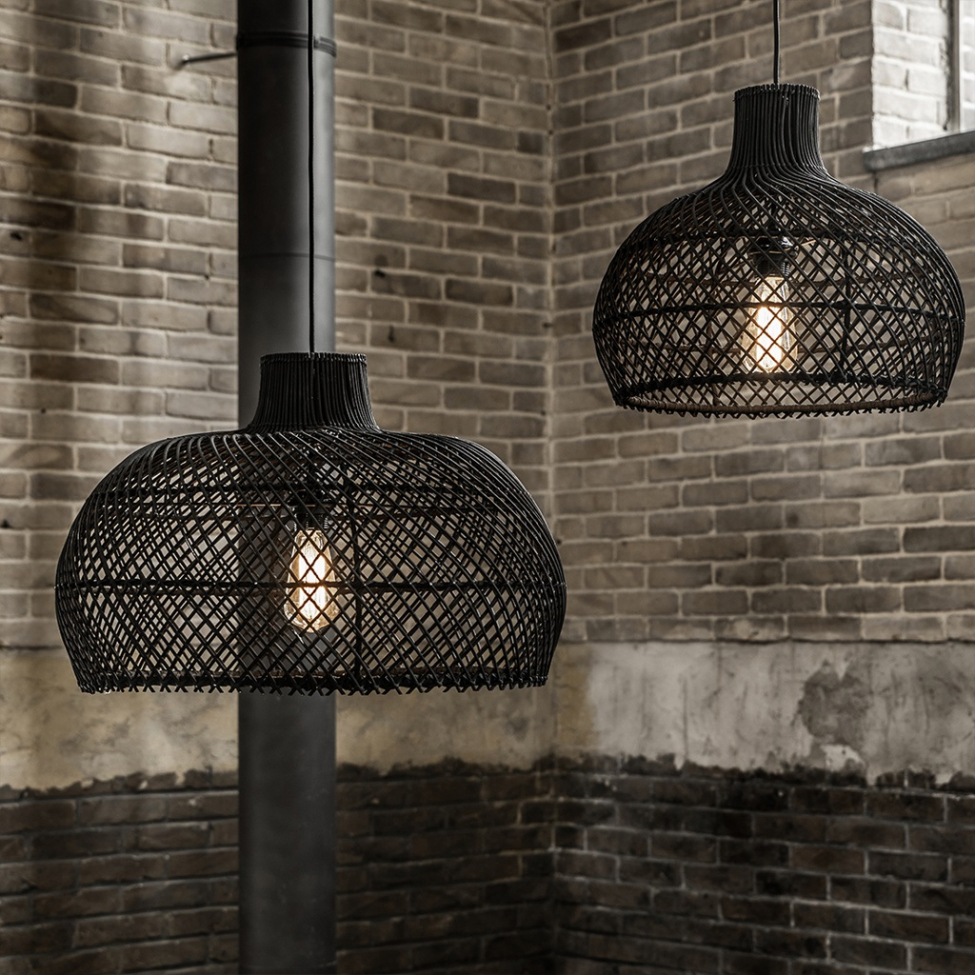 Loftlampe 'Maze' S - Sort