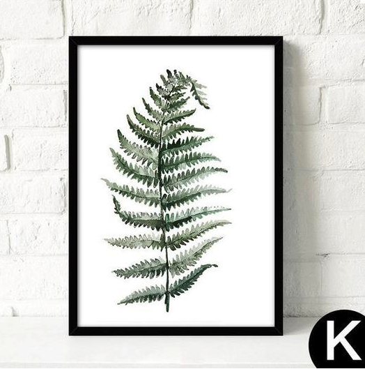 Canvas Plakat L - Tropisk plante 10